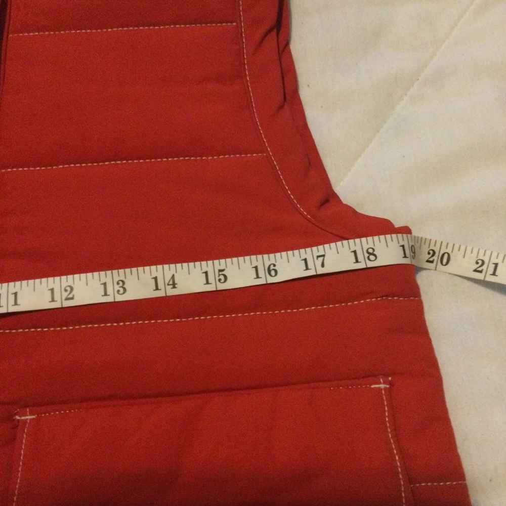 Toad&Co Red Vest - Picture 5 of 8